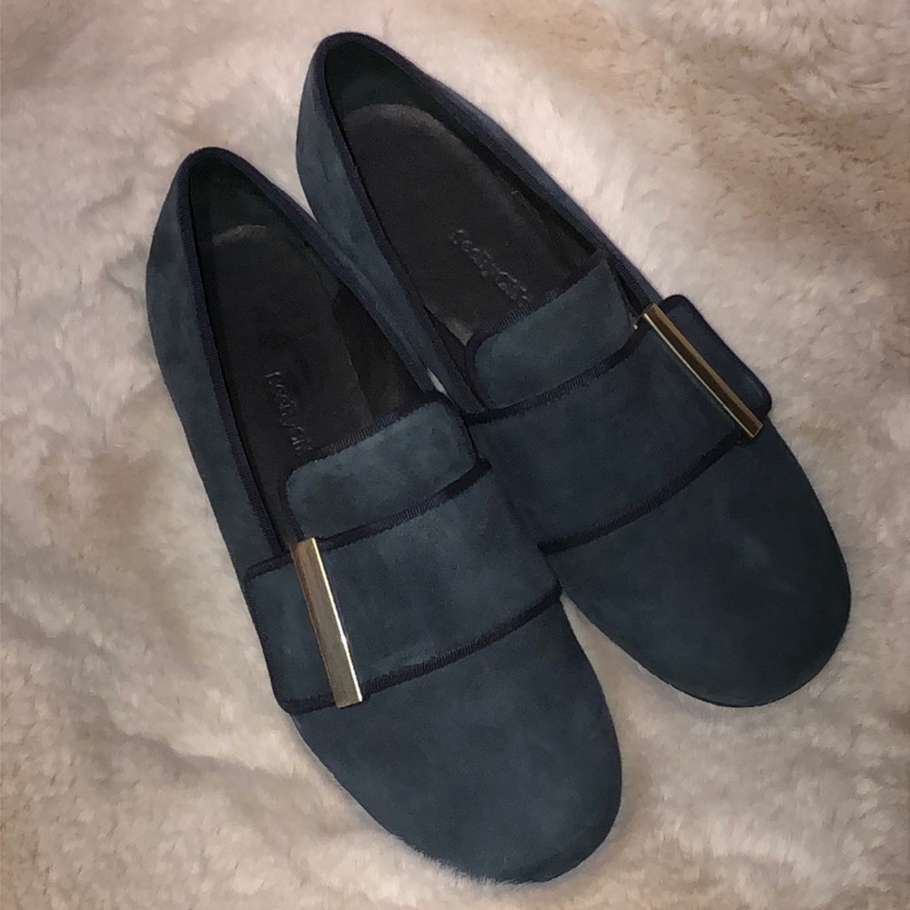 See by Chloe blue suede flats size 36
